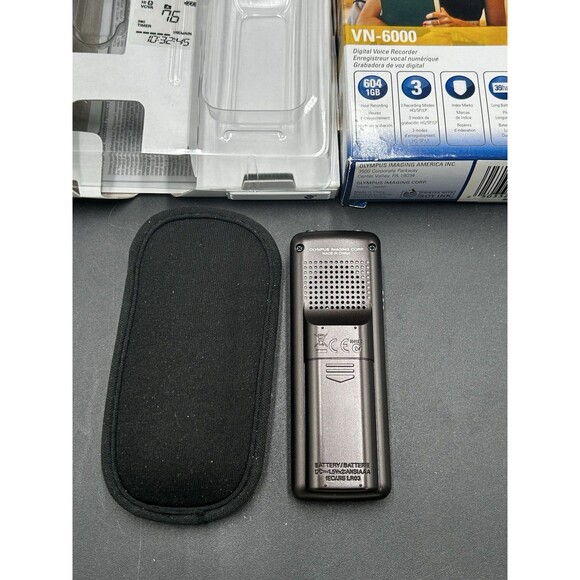 Olympus VN-6000 Handheld Indexing Digital Voice Recorder 1GB Memo Notes Dates - Picture 4 of 7